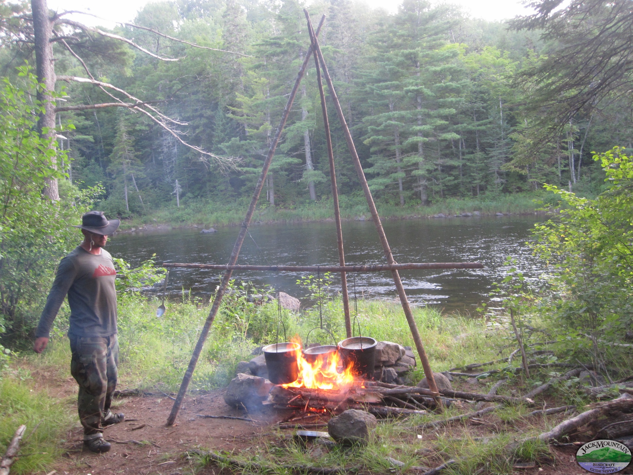 Cooking Dinner On The East Branch