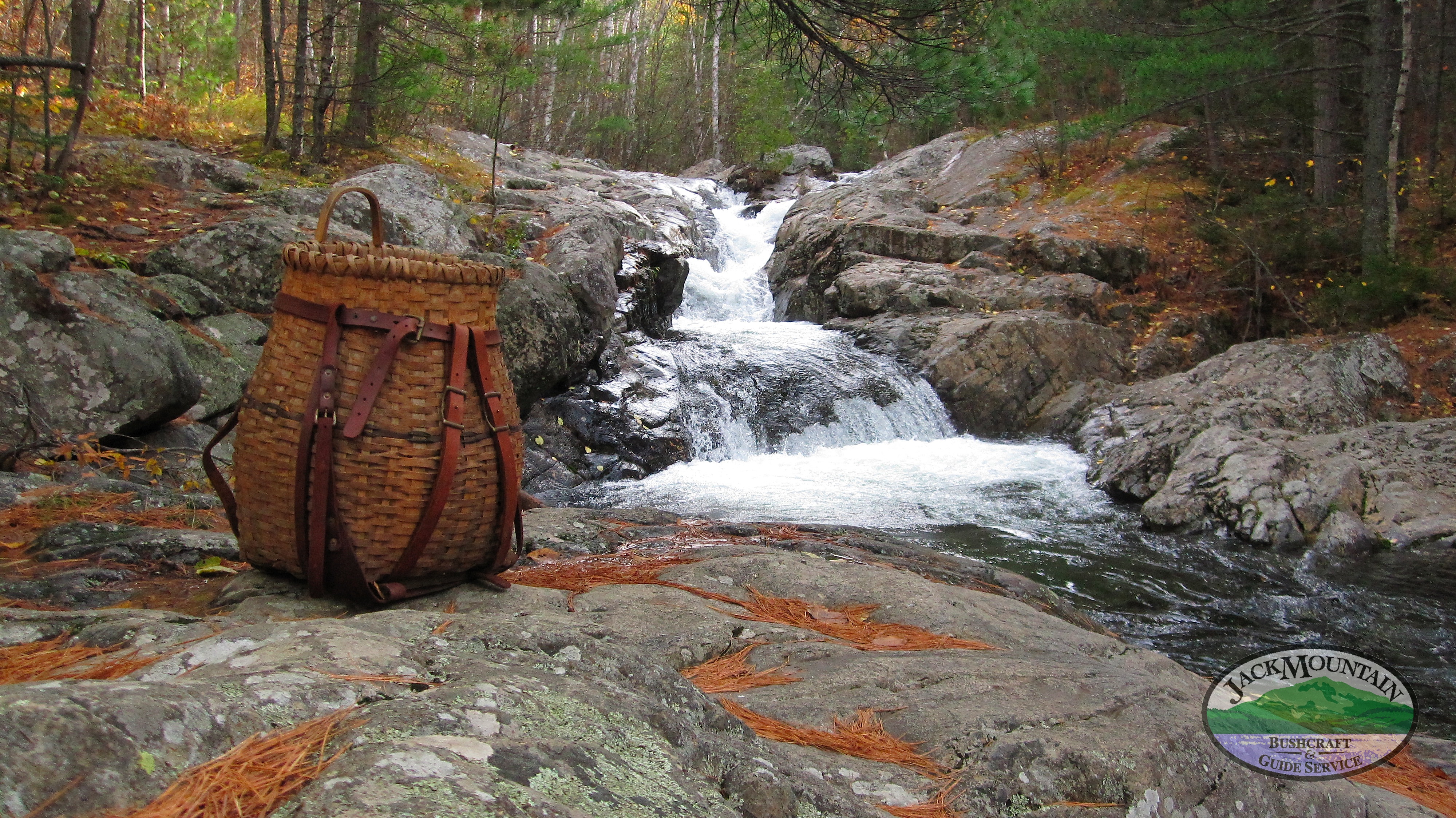 Basket And Waterfall