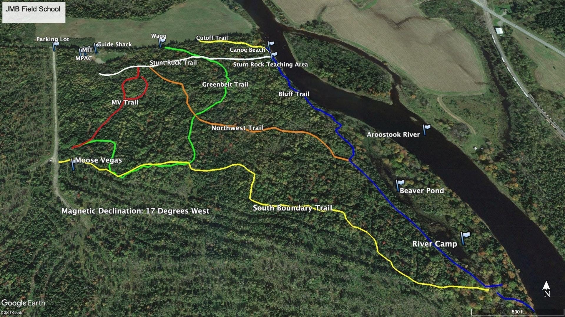 JMB Field School Map